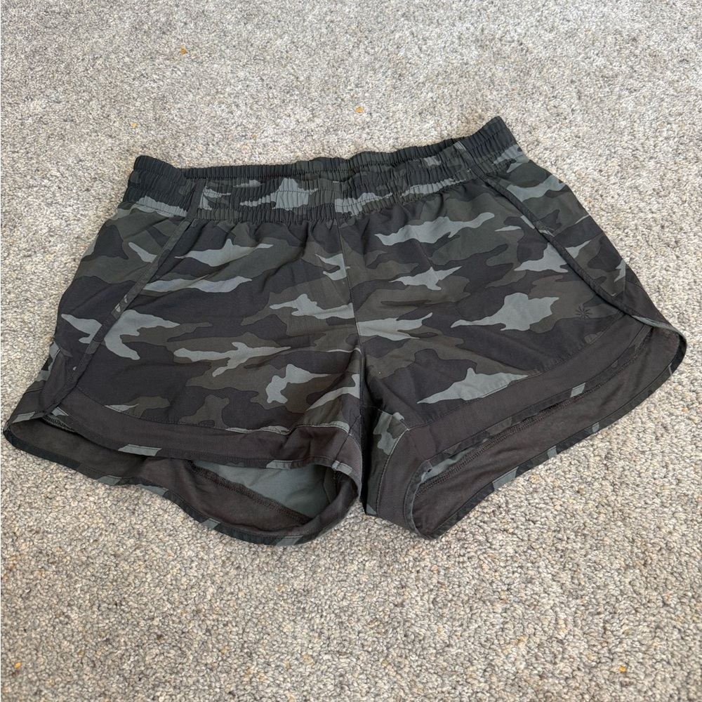Athleta Camouflage Athletic Shorts